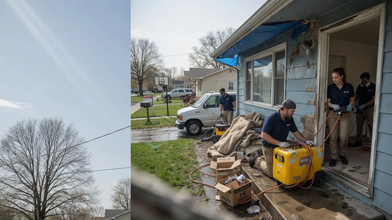 Basement Flood Cleanup in Franklin, NE near me